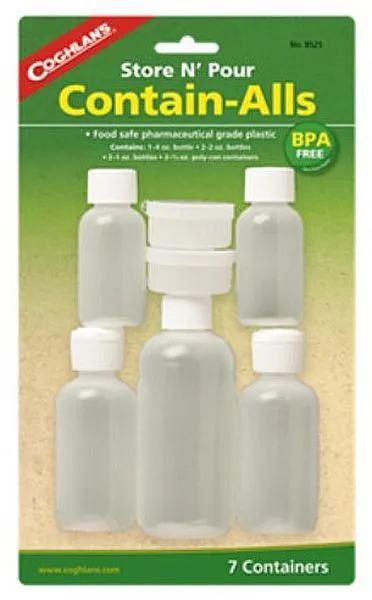 CONTAIN-ALLS SET OF 7